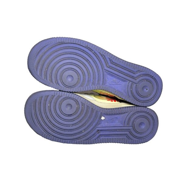 NIKE Air Force 1 Low GS Dunk It Sneakers Youth Size 4Y CT1628-001 - Picture 7 of 9